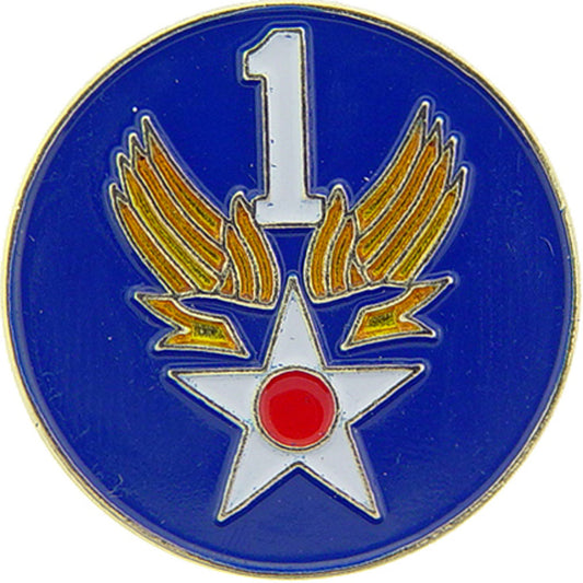 UNITED STATES AIR FORCE 001ST - Original Artwork, Expertly Designed PIN - 1"