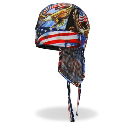 HOOP EAGLE HEADWRAP - Officially Licensed Original Hoop Eagle Design Lightweight Biker Machine Wash Head Wrap