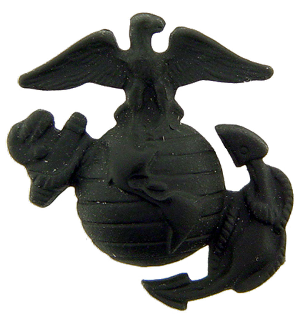 U.S. MARINES, USMC EMBLEM B3 RIGHT COLLAR-SUBDUED - Original Artwork, Expertly Designed PIN - 1"