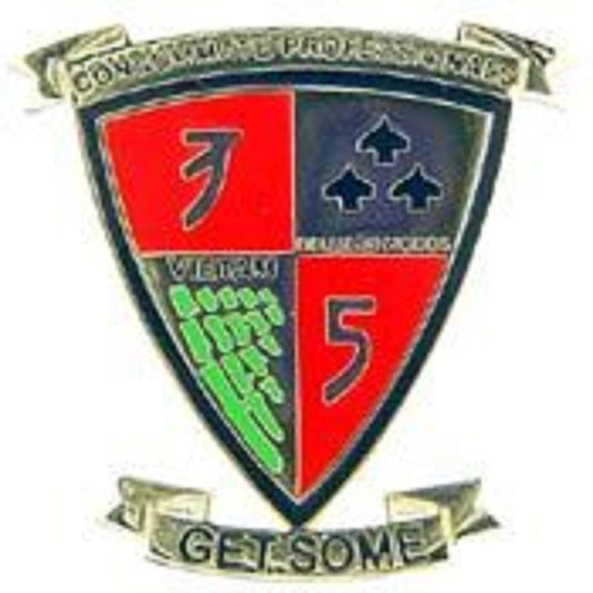 U.S. MARINES, GET SOME USMC 3/5 Marines - Original Artwork, Expertly Designed PIN - 1"