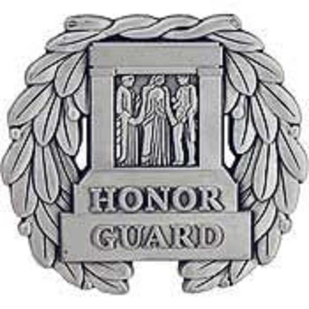 POW, WW & KIA HONOR, HONOR GUARD TOMB OF THE UNKNOWN SOLDIER - Expertly Designed BADGE - 2"