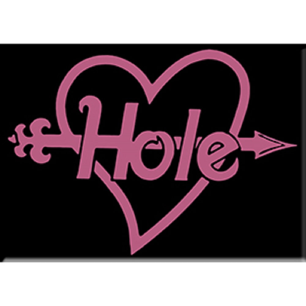 HOLE ARROW HEART MAGNET - Heart with Arrow Decorative Exclusive Artwork Refrigerator Fridge Magnet - 2.5" x 3.5"