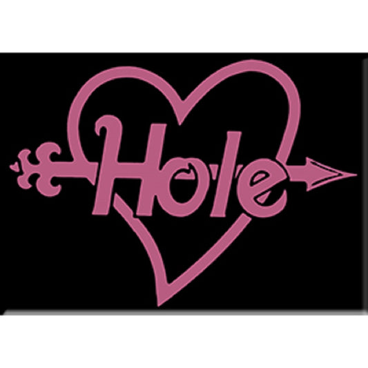 HOLE ARROW HEART MAGNET - Heart with Arrow Decorative Exclusive Artwork Refrigerator Fridge Magnet - 2.5" x 3.5"