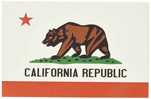 C&D Visionary CA State Flag Sticker