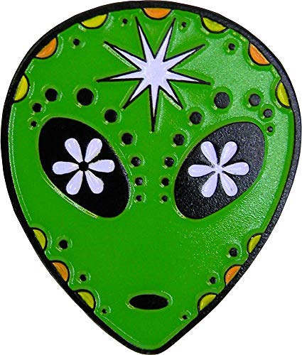 SUGAR ALIEN - Enamel LAPEL PIN, Licensed Original Artwork by Matt Stewart, 1.25"