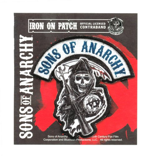SONS Of ANARCHY OG, Officially Licensed Originals, Iron-On / Sew-On, Embroidered Patch.