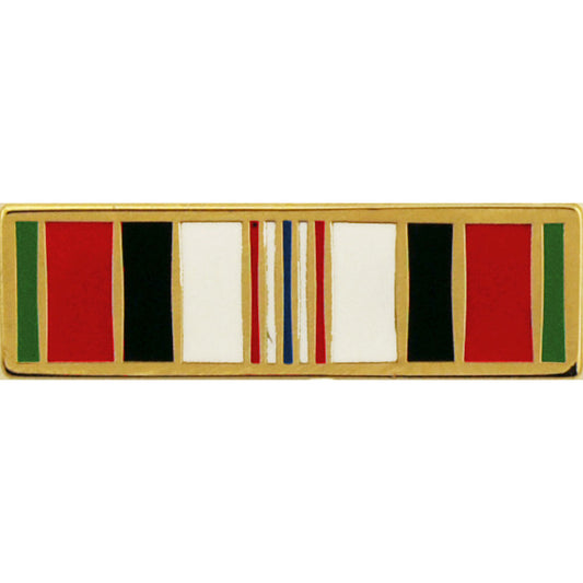 U.S. MILITARY, RIBBON AFGHANISTAN CAMP - Original Artwork, Expertly Designed PIN - 1.0625"