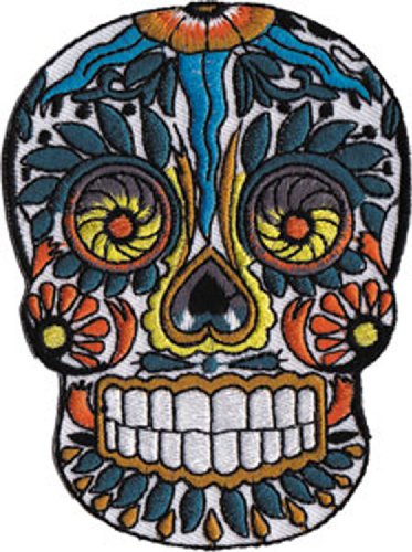 Application Candy Skull Patch