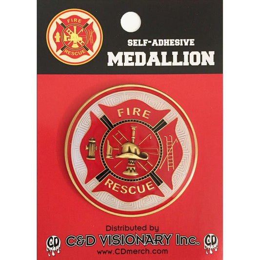 Licenses Products Fireman Self-Adhesive Medallion