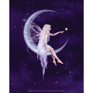 RACHEL ANDERSON, Birth of a Star Fairy DECAL - Licensed Original Artwork STICKER, 4" x 5"