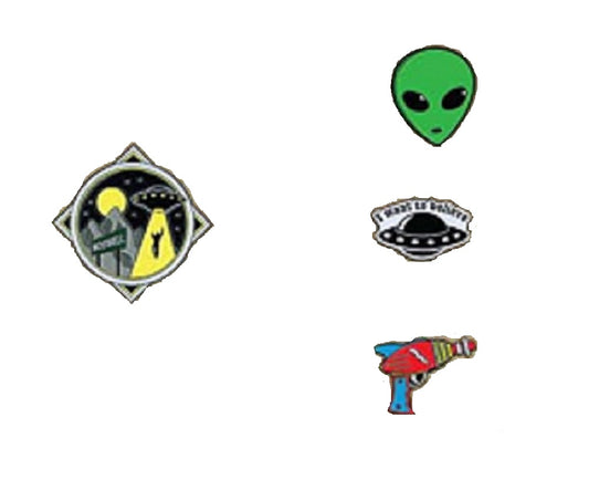 Believe 4 Peice PIN SET, Licensed Original Artwork by Matt Stewart