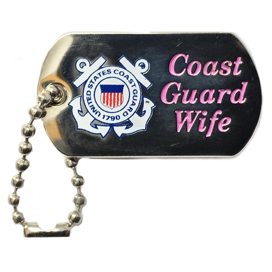U.S. COAST GUARD, COAST GUARD WIFE - Original Artwork, Expertly Designed PIN - 1"