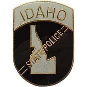 IDAHO STATE POLICE PIN, UNITED STATES Patriotic Officially Licensed USA America Artwork, Expertly Designed PIN - 1"