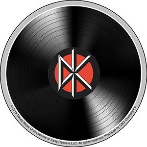 DEAD KENNEDYS, DK Record DECAL - Officially Licensed Original Artwork STICKER, 4"