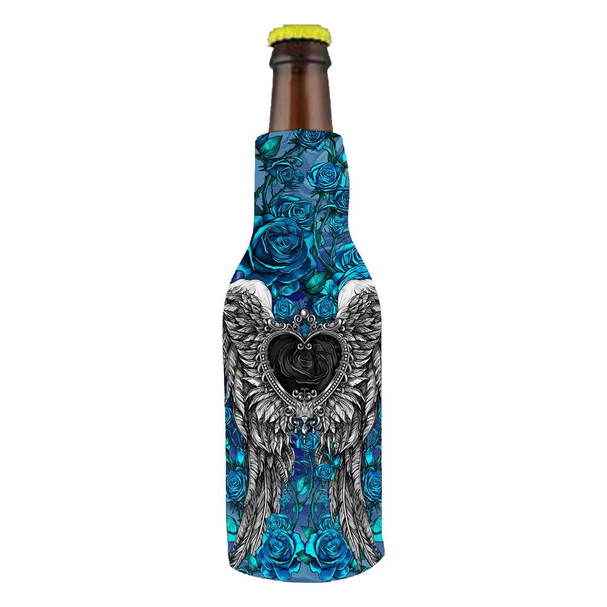 Officially Licensed, Drink Bottle Wrap Sleeve (Angel Heart Wings)