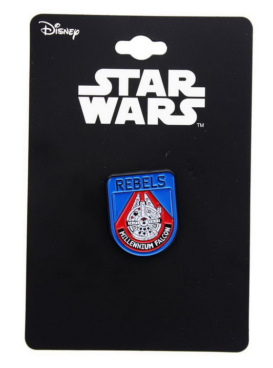 Star Wars - Millenium Falcon , The Last Jedi Blue/Red - Lapel Pins Set