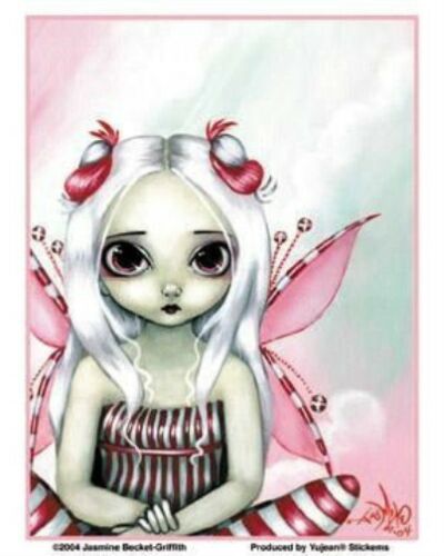 Jasmine Becket-Griffith - Pink Peppermint Pretty Fairy - Sticker / Decal