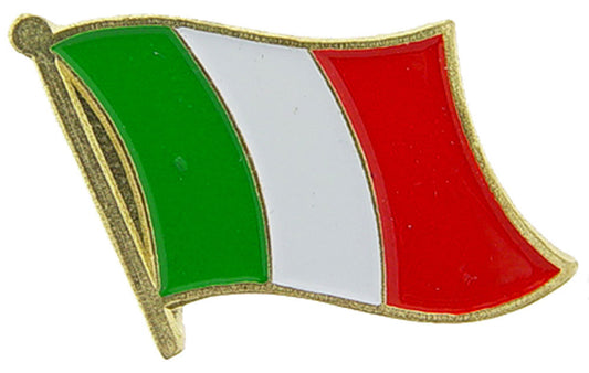 INTERNATIONAL FLAG "ITALY" PIN - Officially Licensed Patriotic Italy Flag Logo Orignal Artwork Expertly Designed PIN, 1"