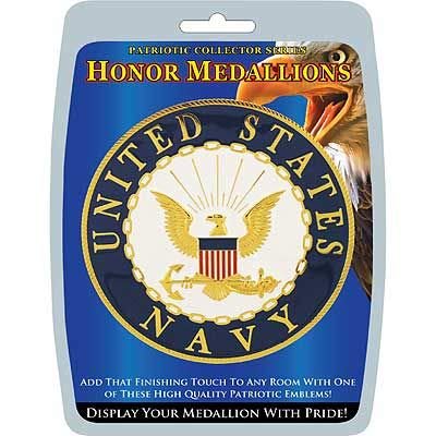 United state Navy, Patriotic Collector Series Honour Medallions - 4"