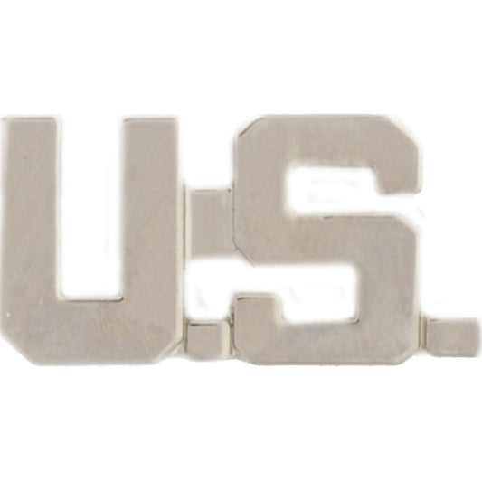 USA & PATRIOTIC, US LETTERS - Original Artwork, Expertly Designed PIN Silver - 1"