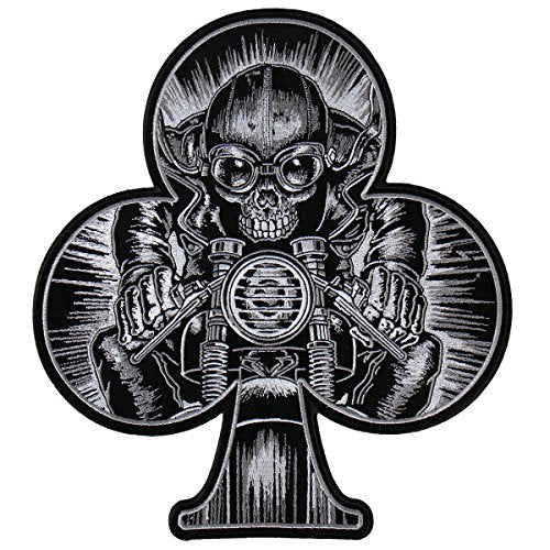 CAFE EXTREME, High Thread Embroidered Iron-On / Saw-On, Heat Sealed Backing Rayon PATCH - 10" x 11"