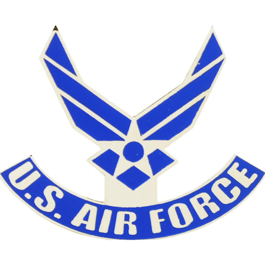 U.S. AIR FORCE, USAF SYMBOL II - Original Artwork, Expertly Designed PIN - 1"