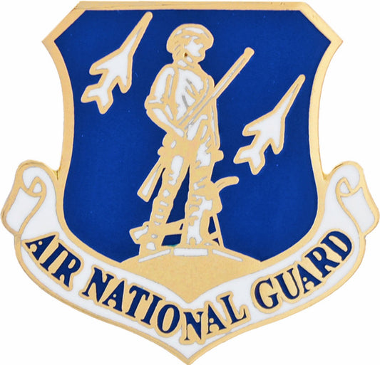 U.S. AIR FORCE, AIR NATIONAL GUARD - Original Artwork, Expertly Designed PIN - 1"