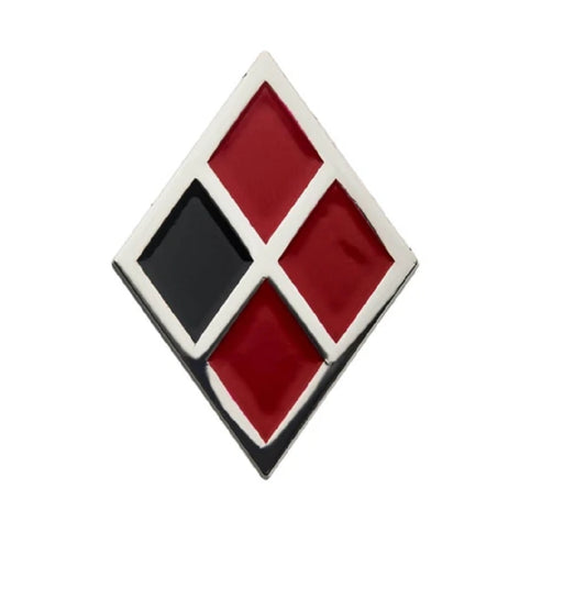 DC COMICS, BIRDS OF PREY HARLEY QUINN SYMBOL ENAMEL PIN - Novelty Cute Enamel Lapel PIN