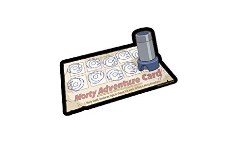 Rick and Morty - MORTY ADVENTURE CARD STICKER, Licensed Original Artwork DECAL