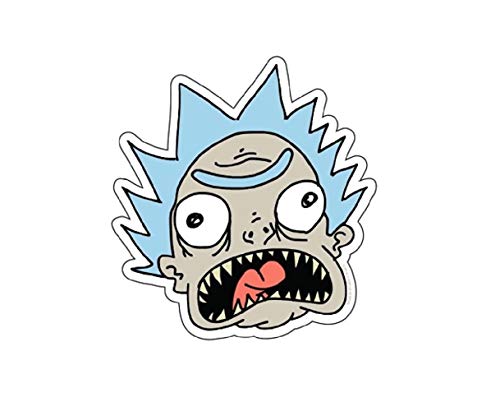 RICK and MORTY, Bushland Rick DECAL - Officially Licensed Original Artwork STICKER