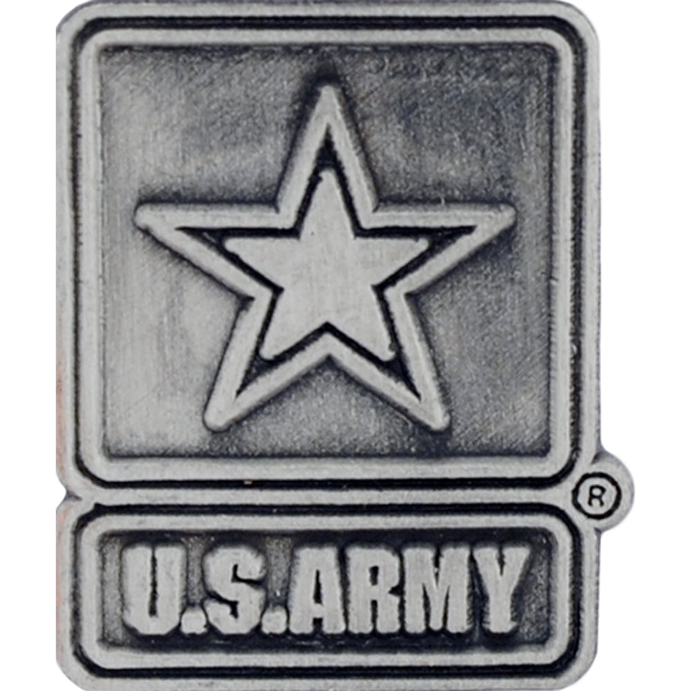 U.S. ARMY, ARMY LOGO Pewter - Original Artwork, Expertly Designed PIN - 1"