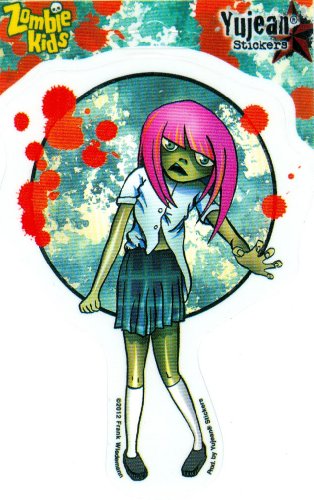 Frank Wiedemann - Zombie Kid Cassandra - Sticker / Decal