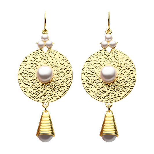 HOUSE OF THE DRAGON EARRING SET - Princess Rhaenyra Targaryen Dangle Drops Earrings Set - 1" x 1"