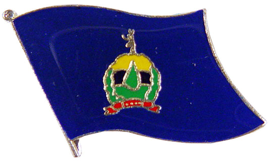 USA STATES, VERMONT Flag - Original Artwork, Expertly Designed PIN - 1"