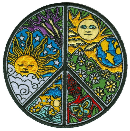Peace Patch - Dan Morris, Sew on Embroidered PATCH for Jeans, Jackets, Pants for Men Women and Kids - 3.5" x 3.5"