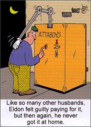 Husbands Pay Never Get at Home Magnet RM4803