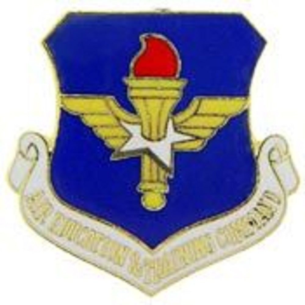 U.S. AIR FORCE, USAF EDUCATION - Original Artwork, Expertly Designed PIN - 1"