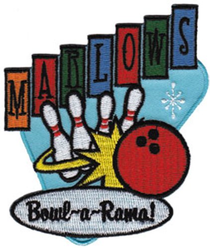 Application Marlows Bowlarama Sign Patch