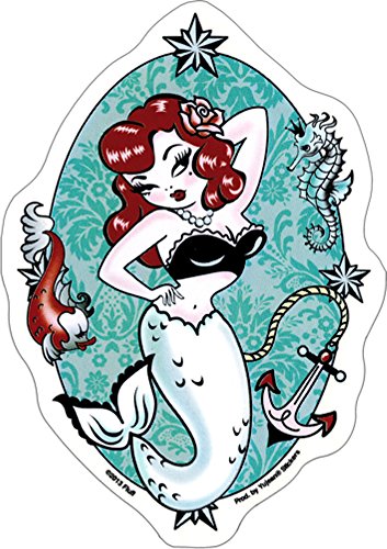 Fluff - Molly Mermaid - Sticker / Decal