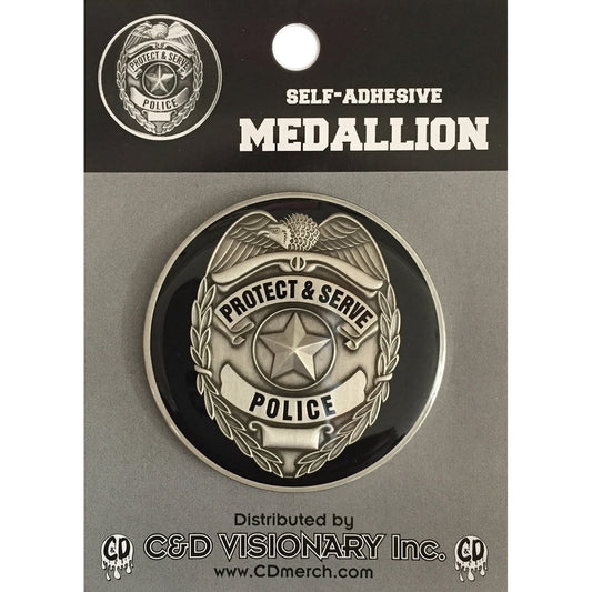 Licenses Products Police Self-Adhesive Medallion