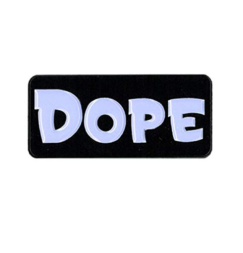 Dope - Enamel PIN, Licensed Original Artwork by Matt Stewart, 1.25"