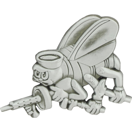 U.S. NAVY, USN SEABEES EMBLEM - Original Artwork, Expertly Designed PIN - 1"
