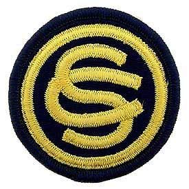 US ARMY, OCS - Patriotic Patches, Embroidered Iron On Patch - 3"
