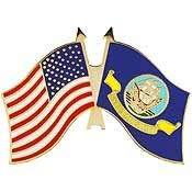 United States Navy FLAG USA/USN -, Expertly Designed PIN - 1.25"