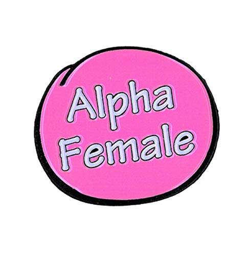 Alpha Female - Enamel PIN, Licensed Original Artwork by Matt Stewart, 1.25"