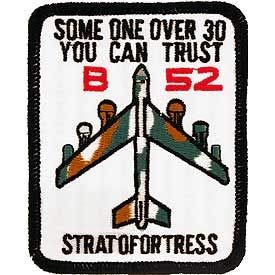 USAF, Some One Over 30 You Can Trust - Embroidered Patches, Iron On Patch - 3.375"