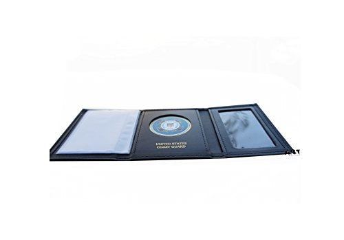 Coast Guard Wallets, Officially Licensed United States Military, Genuine Leather