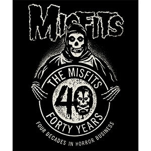 MISFITS, 40th Anniversary - Fleece Throw BLANKET, Licensed Original Artwork, 50" x 60"