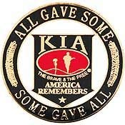 All Gave Some, Some Gave All, America Remembers - Original Artwork, Expertly Designed, PIN - 1"