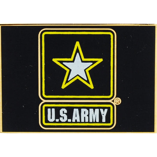 U.S. ARMY, ARMY LOGO FLAG - Original Artwork, Expertly Designed PIN - 1.5"